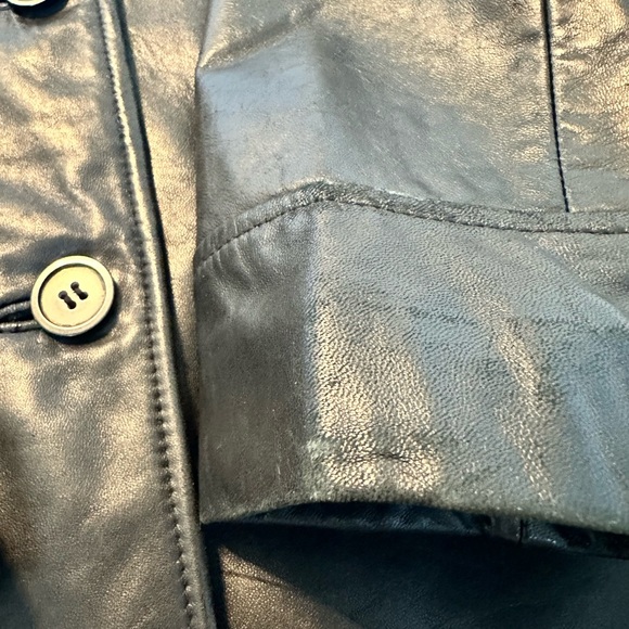 Danier leather lined coat - Picture 11 of 12